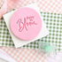 Baby In Bloom Text Stamp (SweetP)