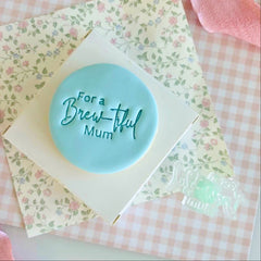 For a Brew-tiful Mum Text Stamp (SweetP)