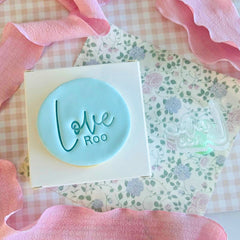 Love Roo Text Stamp (SweetP)