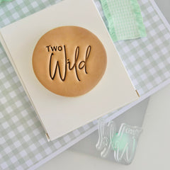 Two Wild Text Stamp (SweetP)