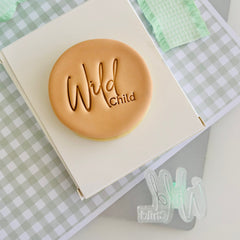 Wild Child Text Stamp (SweetP)