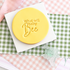 What Will Baby Bee Text Stamp (SweetP)