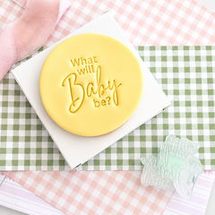 What Will Baby Be Text Stamp (SweetP)