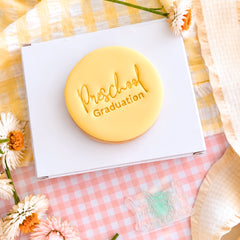 Preschool Graduation Text Stamp (SweetP)