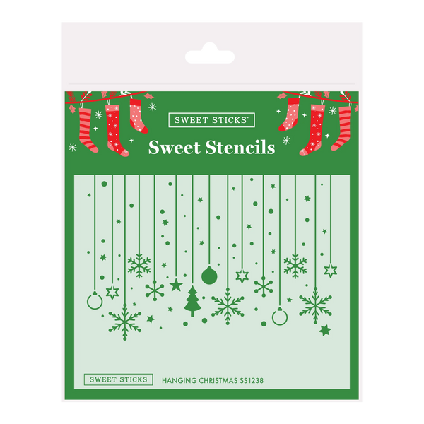 Hanging Christmas Sweet Stencil (Sweet Sticks)