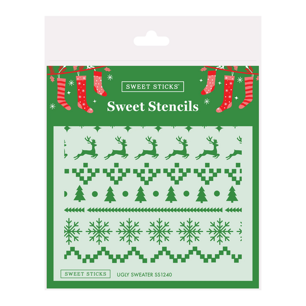 Ugly Sweater Sweet Stencil (Sweet Sticks)