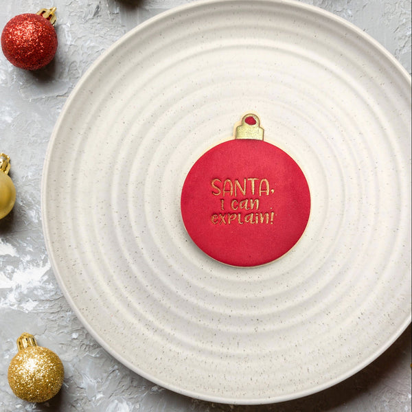Santa, I Can Explain! Embosser