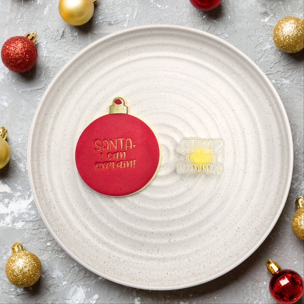Santa, I Can Explain! Embosser