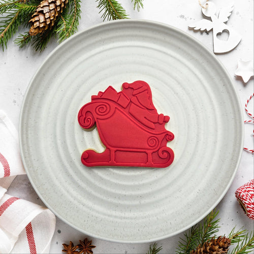 Santa Sleigh Cutter & Debosser Set