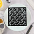 Scattered Stars Pattern Plate