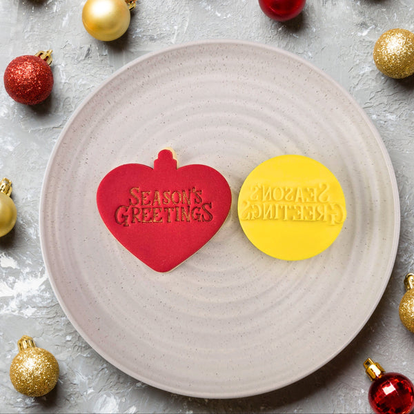 Season's Greetings Embosser