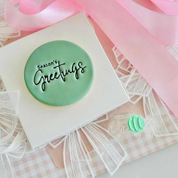 Season's Greetings Text Stamp (SweetP)