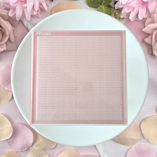 Simple Lace Pattern Plate