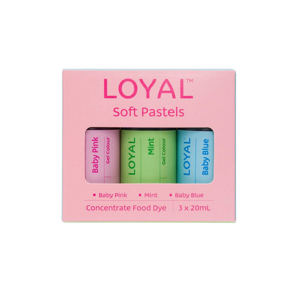 Gel Colour Soft Pastels Pack 20mL (Loyal)