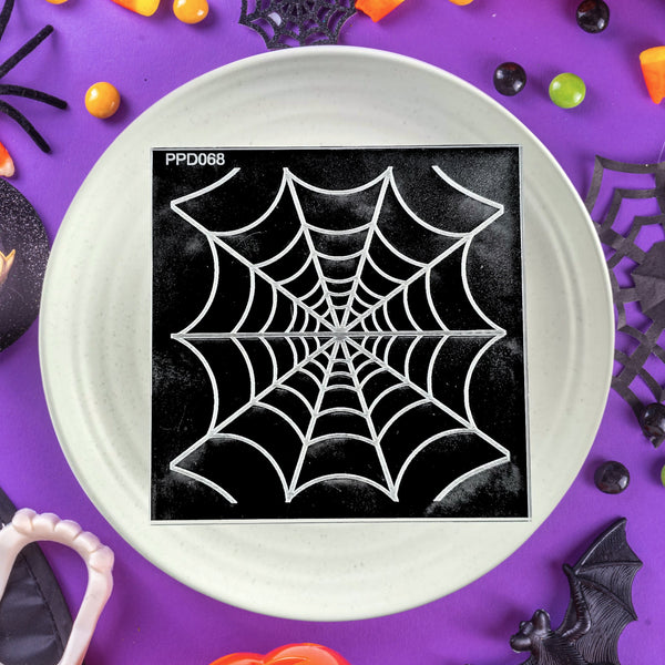 Spiderweb Pattern Plate
