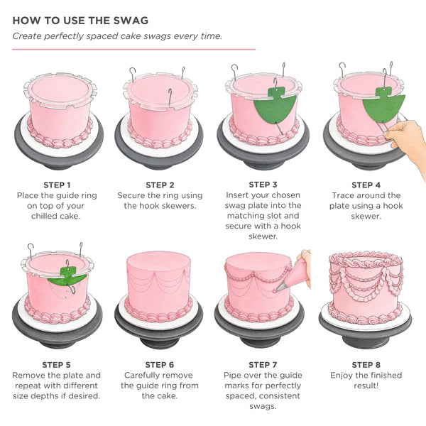 Get Your Swag On - Cake Swag Templates (SweetP)