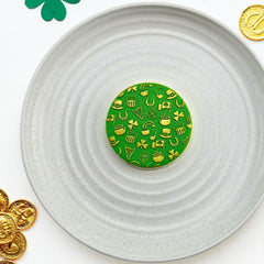 St. Patrick's Day Pattern Plate