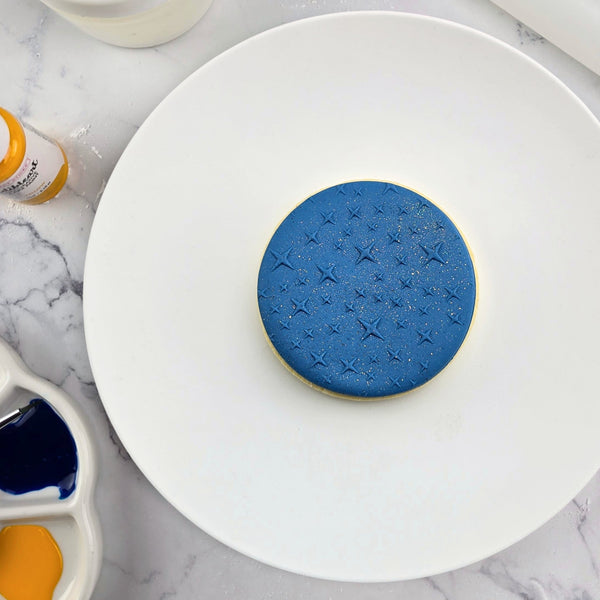 Starry Night Pattern Plate