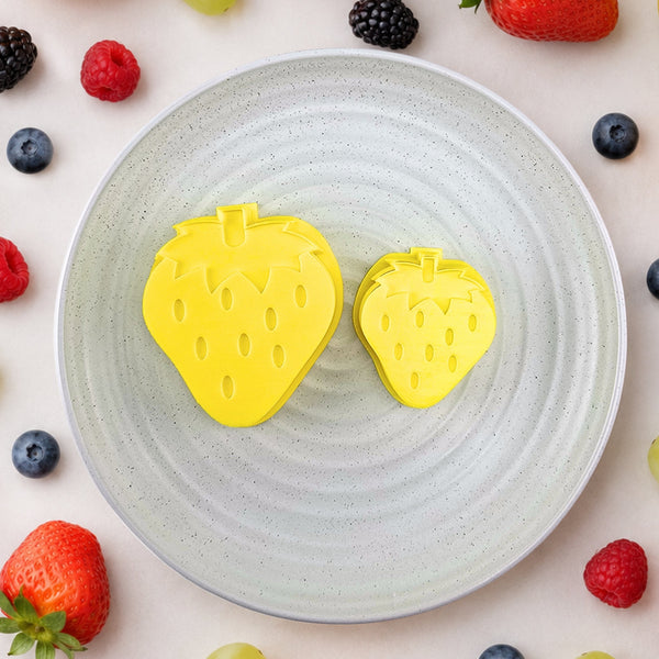 Strawberry Cutter & Debosser Set