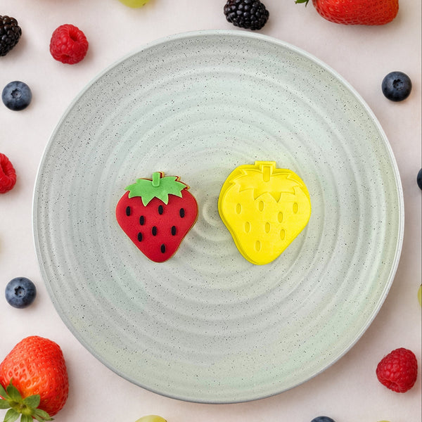 Strawberry Cutter & Debosser Set