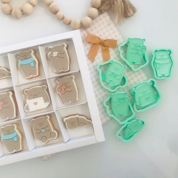Papa Bear - Bento Minis Cutter Full Set (SweetP)