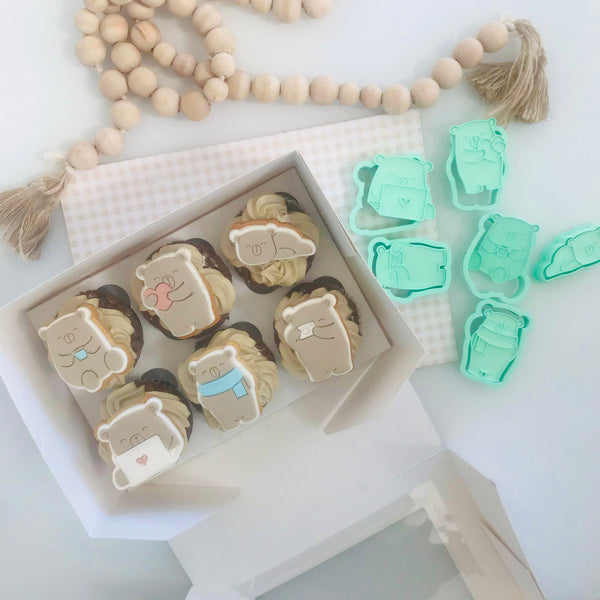 Papa Bear - Bento Minis Cutter Full Set (SweetP)