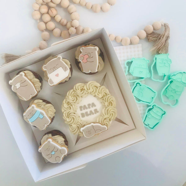 Papa Bear - Bento Minis Cutter Full Set (SweetP)