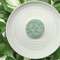 Sweet Pea Florals Pattern Plate