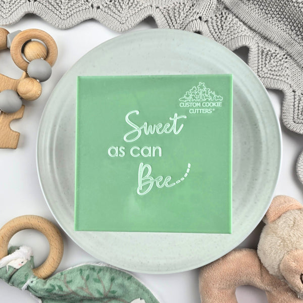 Sweet as can Bee Debosser