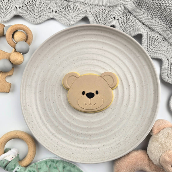 Teddy Bear Head Cutter & Debosser Set