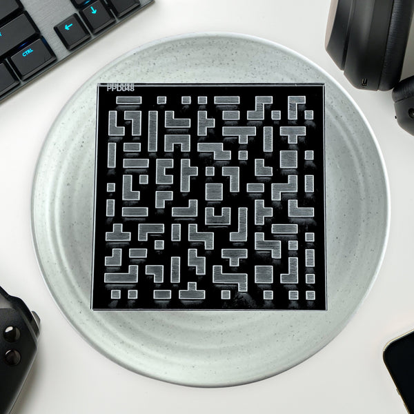 Tetris Pattern Plate