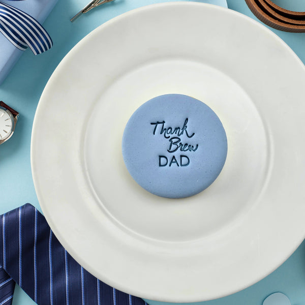 Thank Brew Dad Embosser