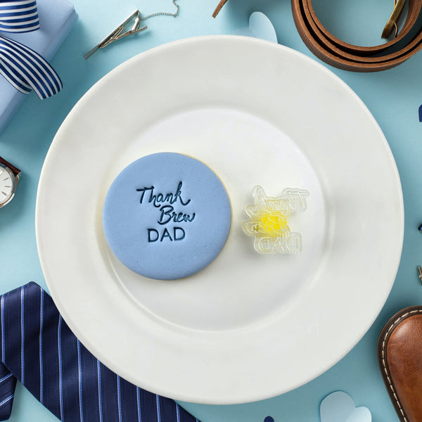 Thank Brew Dad Embosser