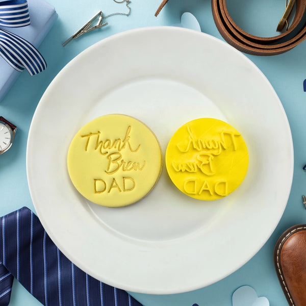 Thank Brew Dad Embosser