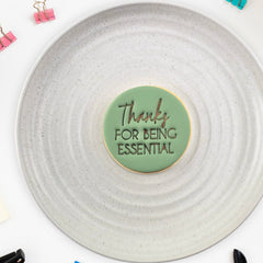 Thanks For Being Essential Embosser