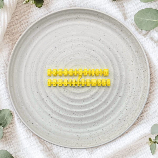 Tiny Lowercase Letter Stamps