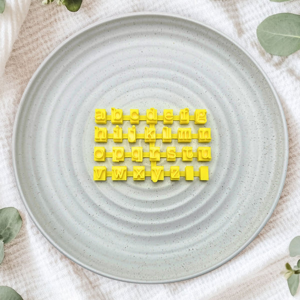 Typewriter Letter Stamps