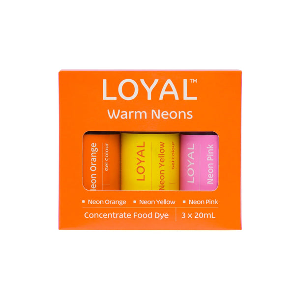 Gel Colour Warm Neons Pack 20mL (Loyal)