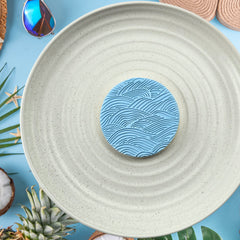 Waves Pattern Plate