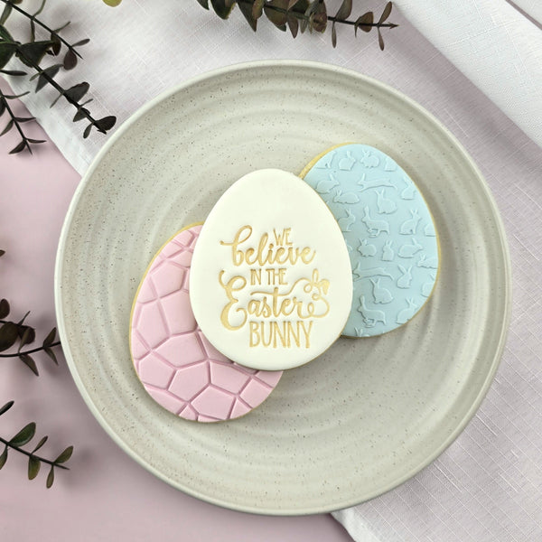 We Believe In The Easter Bunny Embosser