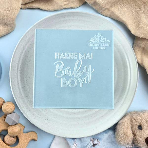 Haere Mai Baby Boy (Welcome Baby Boy) Maori Debosser