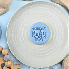 Haere Mai Baby Boy (Welcome Baby Boy) Maori Embosser