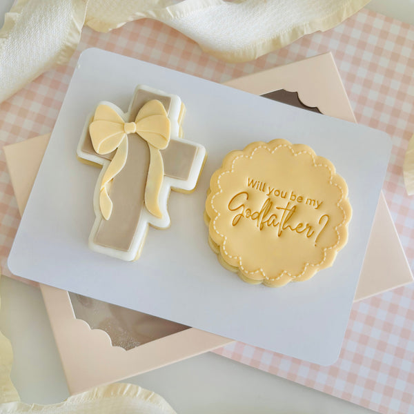 Will You Be My Godfather? Text Stamp (SweetP)