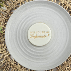 Will You Be My Godparents? Embosser