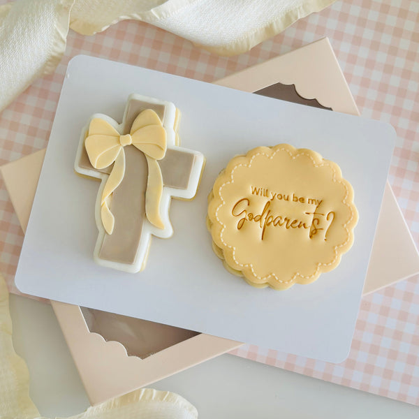 Will You Be My Godparents? Text Stamp (SweetP)