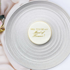 Will You Be My Maid Of Honour? Debosser