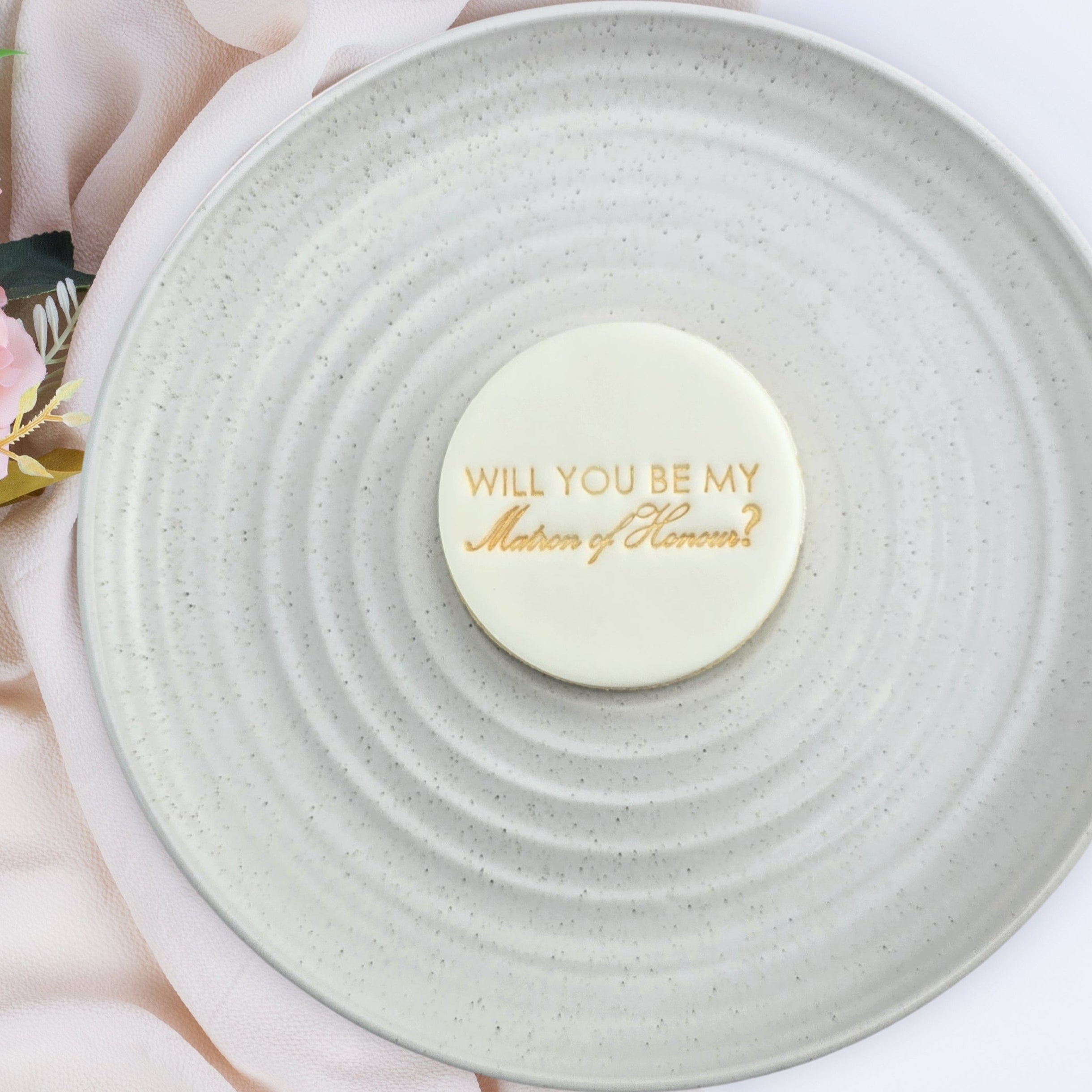Will You Be My Matron of Honour? Embosser