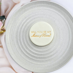 Will You Be My Matron of Honour? Embosser