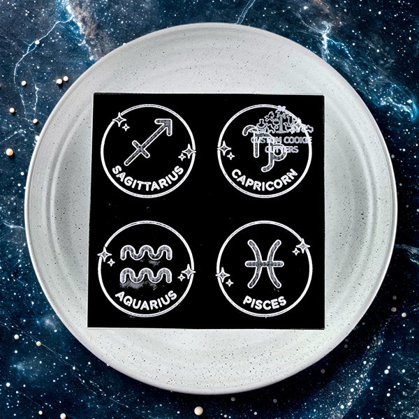 Zodiac Sign Mini Debossers