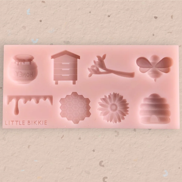 Bee Assorted Silicone Mould (Little Bikkie)